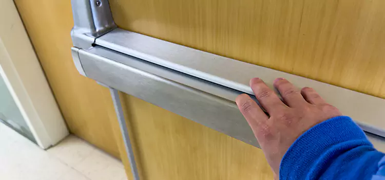 Installing a Push Bar on a Door Fort Collins