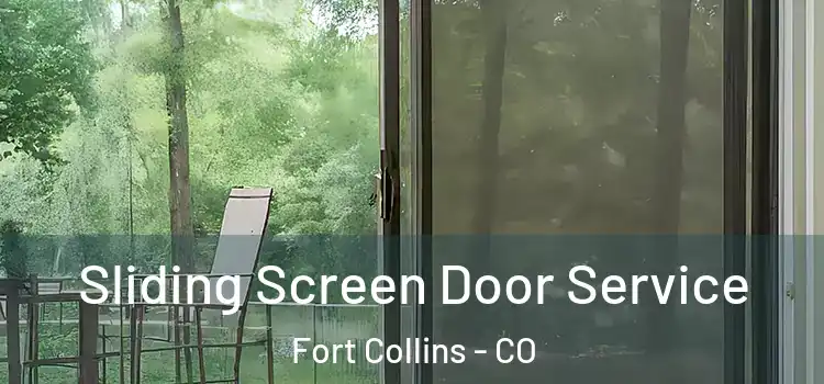 Sliding Screen Door Service Fort Collins - CO